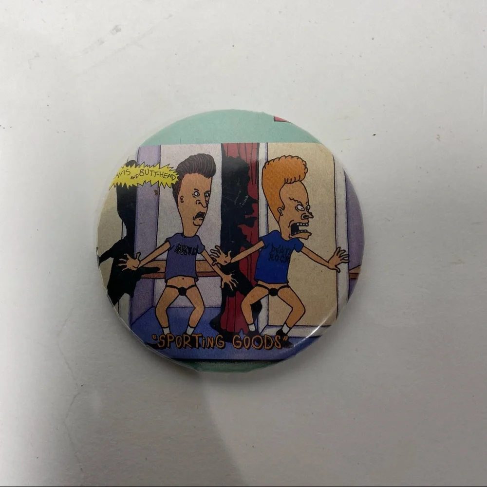 Beavis and Butthead Vintage 90’s “Sporting Goods” Pin